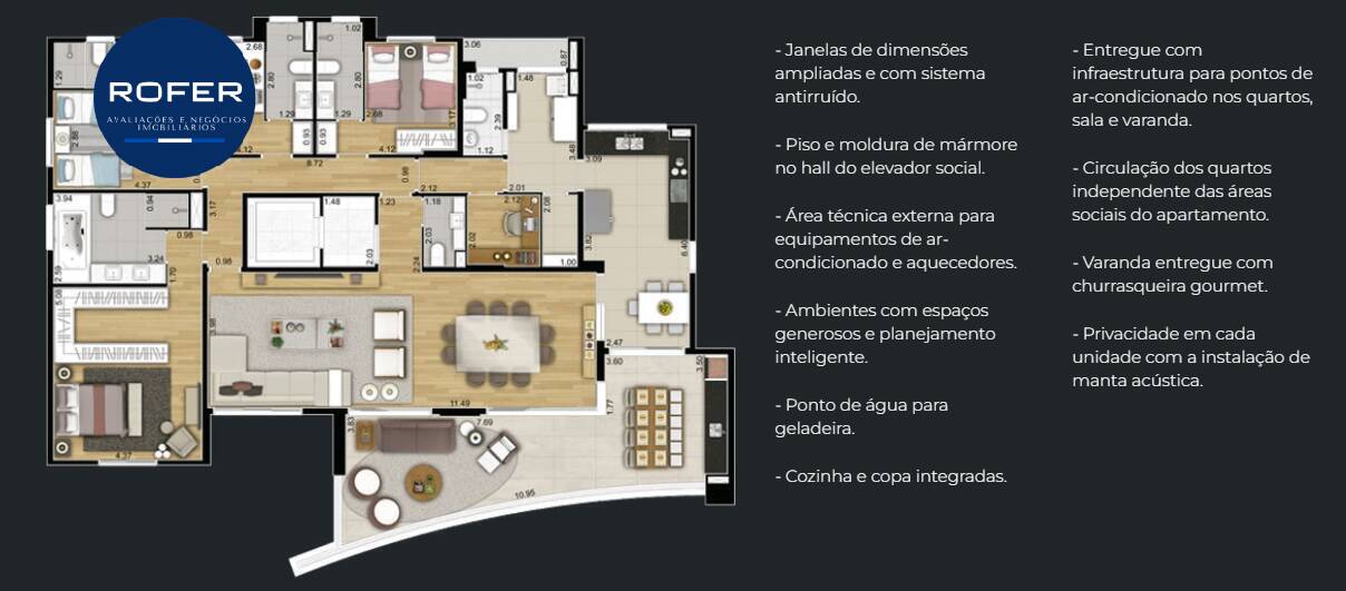 Apartamento à venda com 4 quartos, 247m² - Foto 34