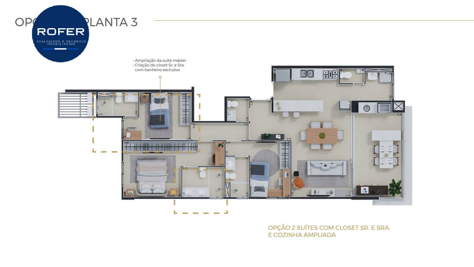 Apartamento à venda com 3 quartos, 111m² - Foto 21